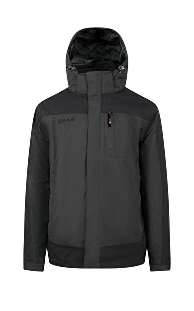 2AS Elbruz 3 in 1 Ceket Siyah/ Antrasit