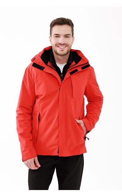 2AS Elbruz 3in1 Erkek Mont Kırmızı