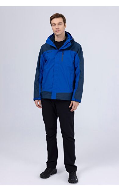 2AS Elbruz Erkek 3 in 1 Ceket Mavi/Lacivert