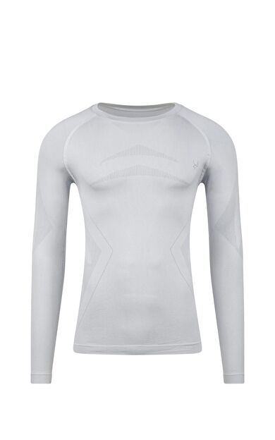 2AS Erkek Heatwave Seamless Baselayer Üst İçlik Gri