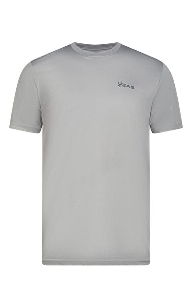 2AS Fiji Sıfır Yaka Tişört Antrasit