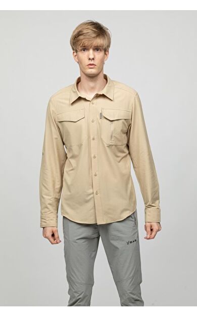 2AS Gander Erkek Gömlek Bej