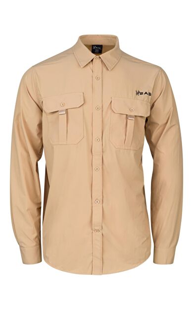 2AS Gear Erkek Gömlek Açık Kahve