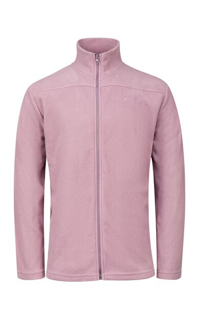 2AS Larry Erkek Tam Fermuarlı Polar Sweatshirt Lila