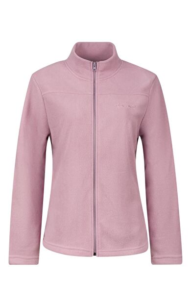 2AS Lea Kadın Tam Fermuarlı Polar Sweatshirt Lila