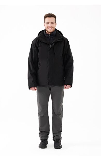 2AS Masswool 3in1 Erkek Mont Siyah