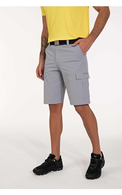 2AS Pally Erkek Kargo Şort Gri