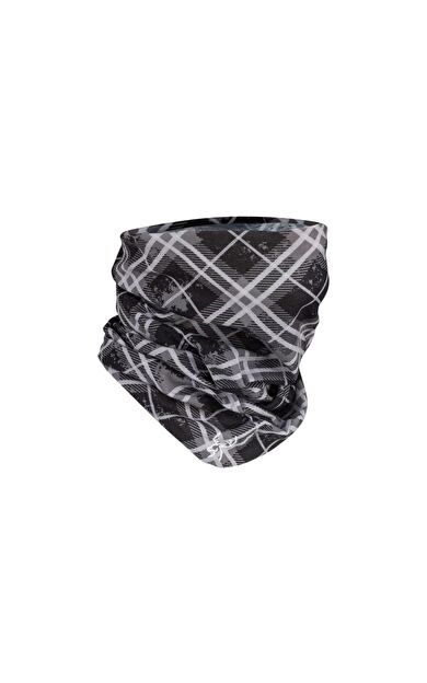 2AS Plaid Black Bandana