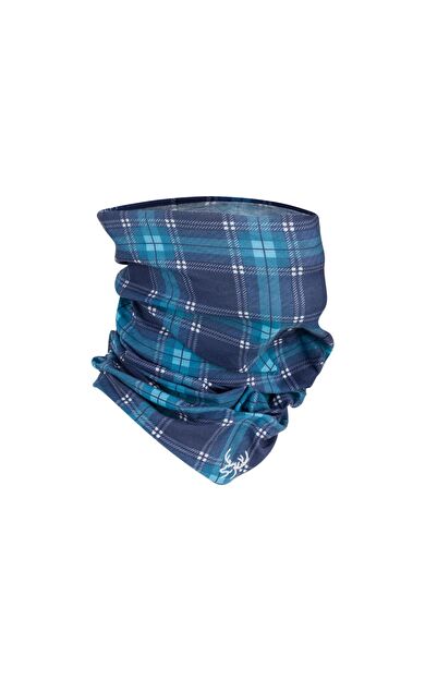 2AS Plaid Blue Bandana