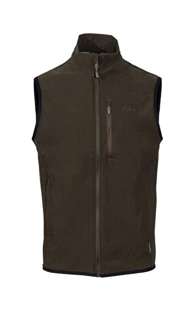 2AS Porçka Yünlü Erkek Yelek Haki