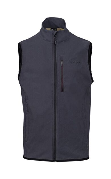 2AS Porçka Yünlü Erkek Yelek Antrasit