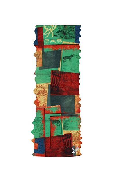 2As Safari Bandana Kırmızı/Yeşil