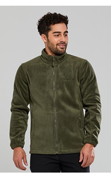 2AS Salmon Tam Fermuarlı Erkek Polar