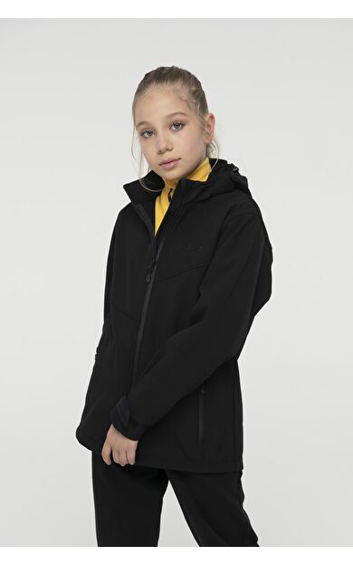 2AS SAYRA Softshell Çocuk Ceket Siyah