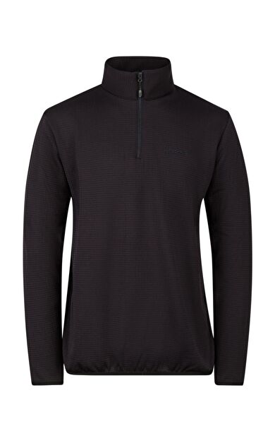 2AS Scott Erkek Yarım Fermuarlı Polar Sweatshirt Antrasit