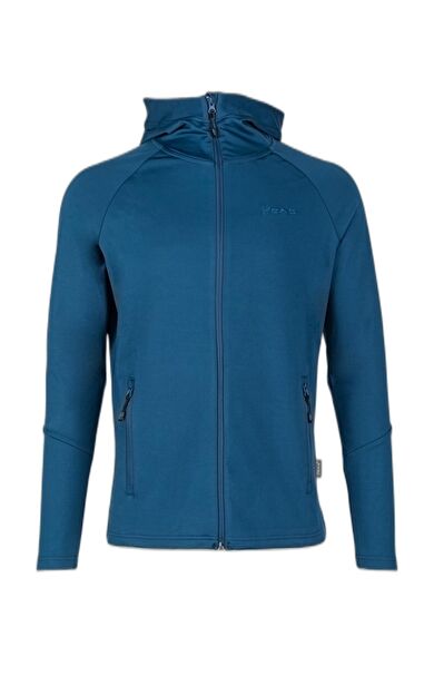 2AS Selenge Fermuarlı Kapşonlu Sweat Lacivert