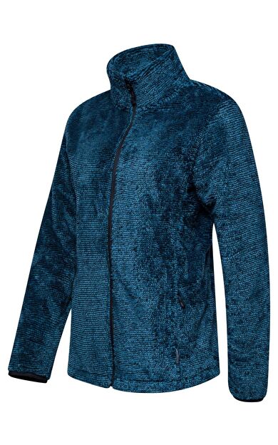 2AS Sofia Kadın Tam Fermuarlı Çizgili Polar 2ASSOFWFBFW240335