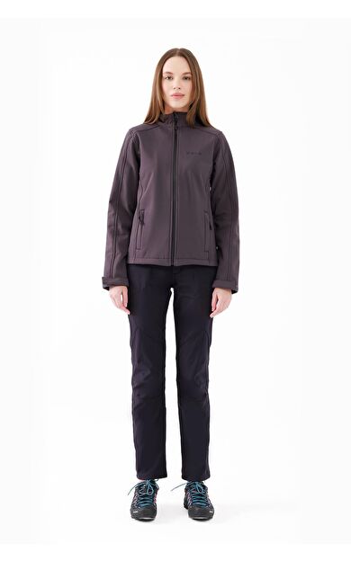 2AS Splint Kadın Softshell Mont Antrasit