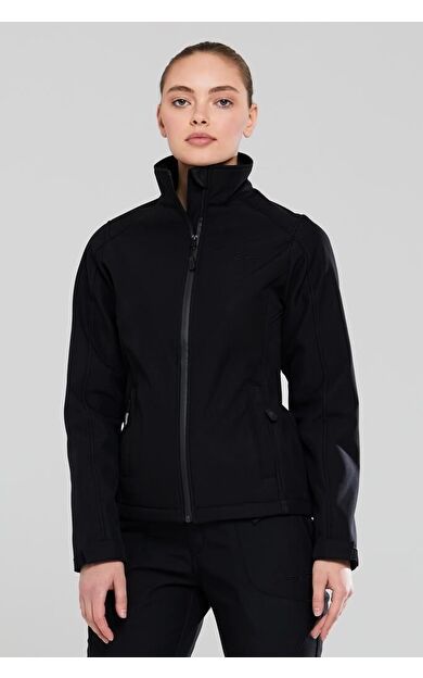2AS Splint Kadın Softshell Mont Siyah