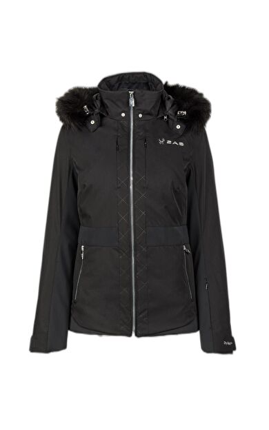 2AS TANA Kadın Kayak Montu Siyah