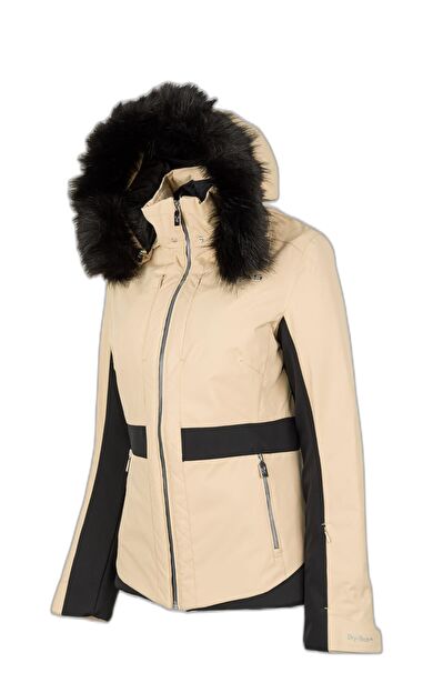 2AS TANA Kadın Kayak Montu Krem