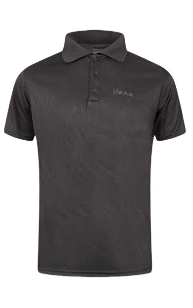 2AS Tipal Polo Yaka Tişört Siyah