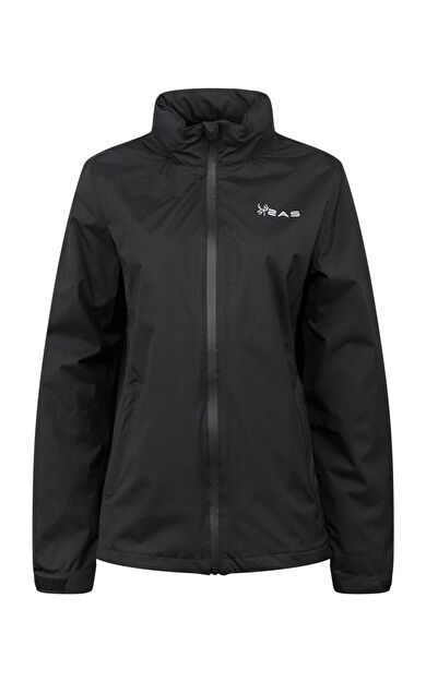 2AS Trial Kadın Yağmurluk Siyah