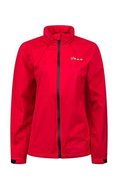 2AS Trial Kadın Yağmurluk Kırmızı