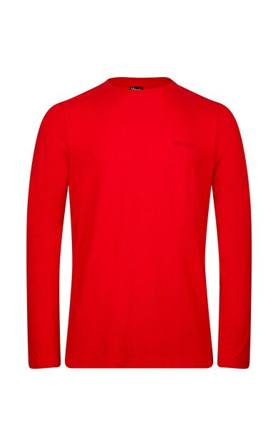 2AS Vernon Erkek Uzun Kol Viloft T-Shirt Kırmızı