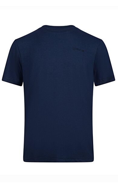 2AS Winson  Erkek Viloft Sıfır Yaka T-Shirt Lacivert