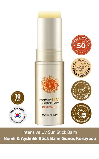 Stick Güneş Koruyucu Intensive Uv Sun Stick Balm Spf 50+ / Pa++++