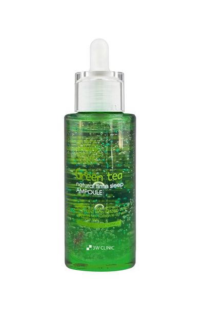 Hassas Ciltler Için Yeşil Çay Serum Green Tea Natural Time Sleep Ampoule 60 Ml