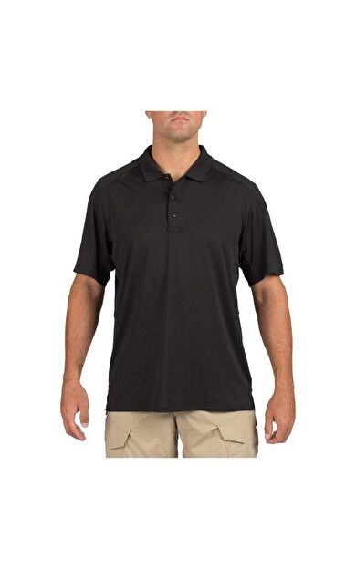 5.11 CHARCOAL S/S HELIOS POLO T-SHIRT