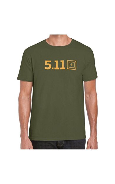 5.11 EMEA POP LEGACY S/S MILITARY YESIL T-SHIRT