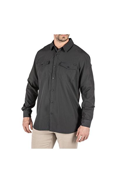 5.11 MARKSMAN L/S GRI GOMLEK