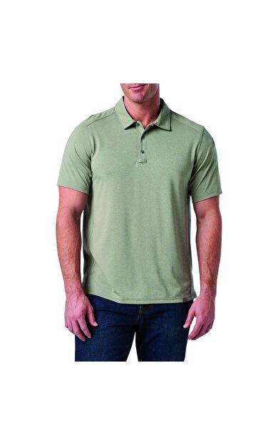 5.11 PARAMOUNT CREST POLO KISA KOL GRI TISORT