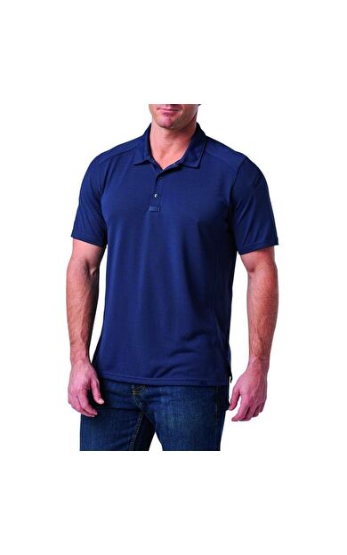 5.11 PARAMOUNT CREST POLO KISA KOL LACIVERT TISORT