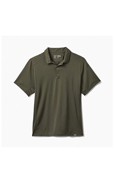 5.11 PARAMOUNT CREST POLO KISA KOL YESIL TISORT