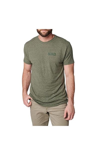 5.11 TIRBLENT LEGACY S/S MILITARY YESIL T-SHIRT
