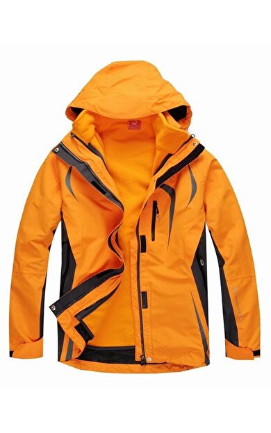 A&amp;C 3 In 1 Kadın Ceket-TURUNCU