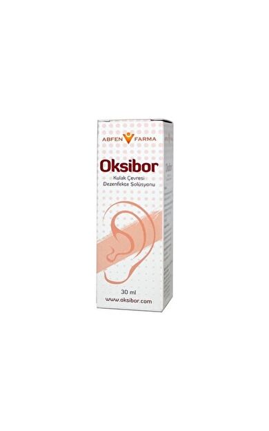 Oksibor Kulak Damlası 30 Ml - SKT: 05/2028