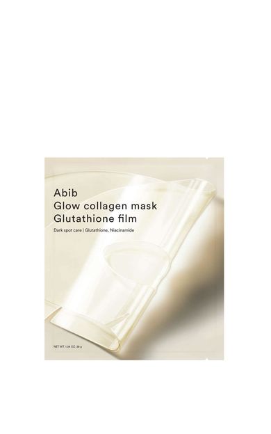Abib Glow Collagen Mask Glutathione Film Aydınlatıcı Yüz Maskesi 38 gr