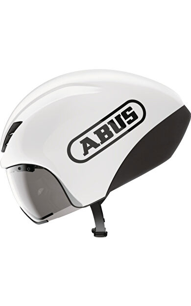 ABUS GameChanger 1.1 TT Time Trial ve Triathlon Kaskı Beyaz Large 57-62Cm