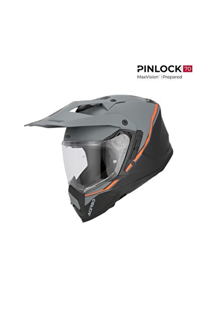 Acerbis Assault Graphıc 22-06 Kask Siyah Turuncu