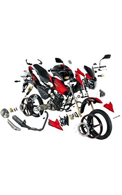 Acerbis Gidon Tıpası Takım Siyah