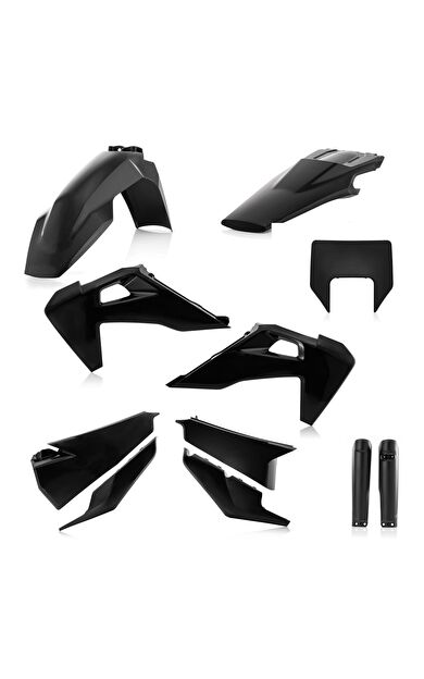 Acerbis Husqvarna Te-Fe 20 Grenaj Set Siyah