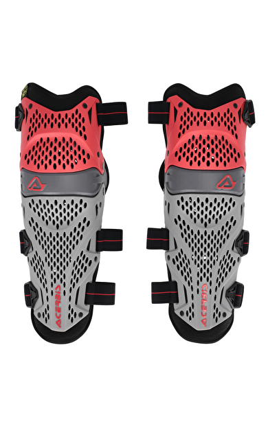 Acerbis Impact Pro Dizlik Kırmızı Gri