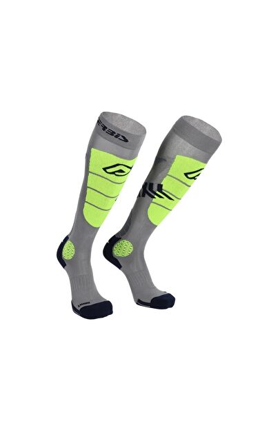 Acerbis Impact Vented Çorap Gri Turuncu