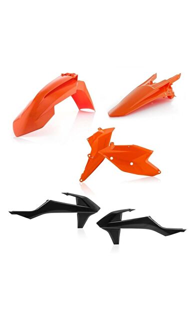 Acerbis Ktm Exc 17-19 Grenaj Set Turuncu Siyah