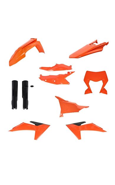 Acerbis Ktm Exc 24-25 Full Grenaj Set Turuncu Siyah